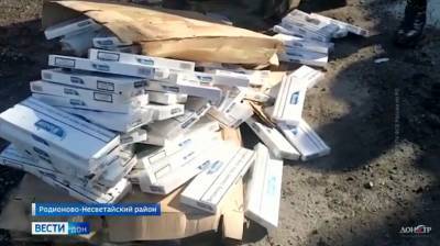 На Дону задержали контрабанду 40 тысяч пачек сигарет