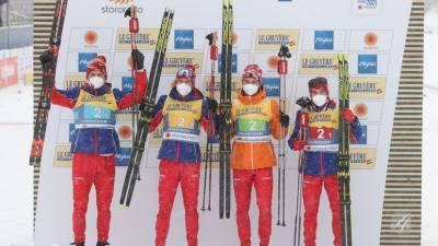 Легков — о серебре российских лыжников в эстафете на ЧМ: и всё равно мы лучшие