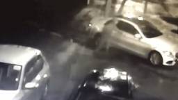 Украинец после семейной ссоры разбил десяток машин, окна банков и магазина — видео