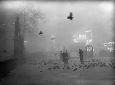 Великий смог 1952 года: как густой туман в Лондоне привел к коллапсу и человеческим жертвам