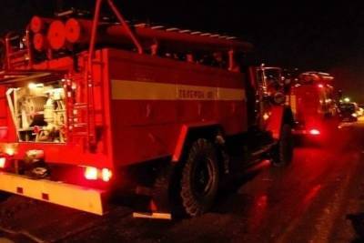 Ночью в Гагаринском районе в пожаре погибла 65-летняя женщина и получил ожоги 45-летний мужчина