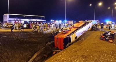 В Польше в ДТП попал автобус с украинцами: погибли 6 человек, десятки раненых