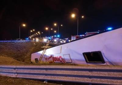 В Польше разбился автобус с украинцами: шесть человек погибли, 34 получили травмы