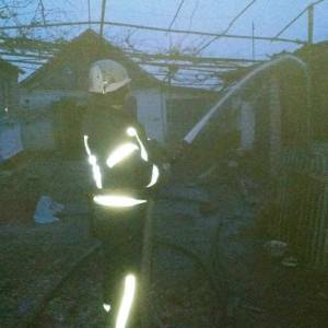 В Запорожской области в результате пожара погиб мужчина. Фото