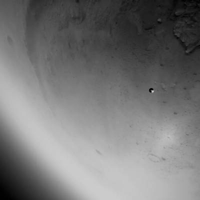NASA показало первое фото Perseverance до посадки на Марс