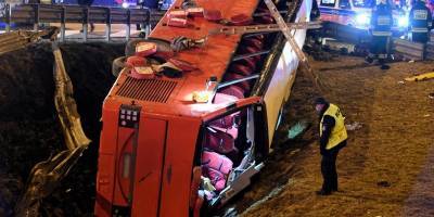 В Польше разбился автобус с гражданами Украины, 6 человек погибли