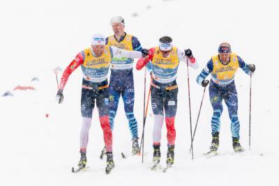 Норвежец Иверсен заявил, что на ЧМ в эстафете вместе с финским лыжником работал против россиянина Якимушкина