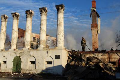 Сгоревший дом Барковых в Касимове начнут реставрировать в 2022 году