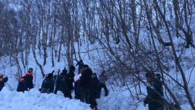 Один человек погиб при сходе лавины около школы на Камчатке
