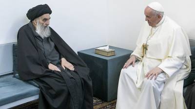 Историческая встреча: Папа Римский провел переговоры с лидером шиитов Ирака