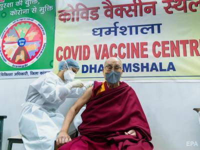 Далай-лама привился от коронавируса вакциной Covishield - gordonua.com - Англия