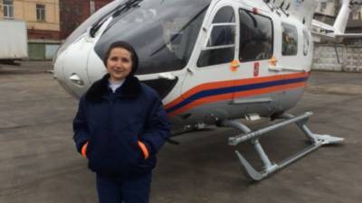 Единственная в Москве женщина-пилот санитарной авиации рассказала о начале карьеры