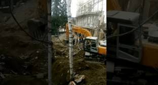 Тело человека найдено под завалами в реконструируемом санатории Кисловодска