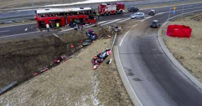 Девять пострадавших в автокатастрофе в Польше выписали из больницы