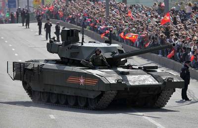 Эксперты из EurAsian Times назвали главные преимущества танка Т-14 "Армата"