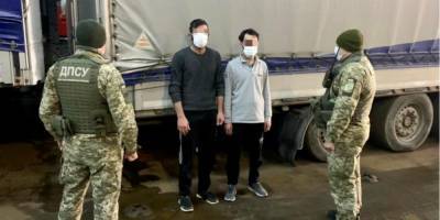 В Черноморском порту поймали двух нелегальных мигрантов из Сирии, приплывших в грузовом прицепе