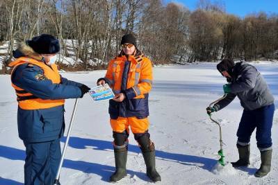 В Смоленской области прошли соревнования по подледной рыбной ловле