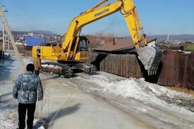 Поиск источника подтопления в Песчанке перенесли на 9 марта из-за отсутствия техники