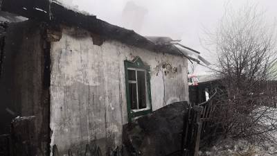 В Челябинске при пожаре в частном доме погибли двое мужчин