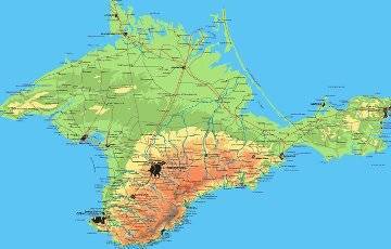 Как вода уходит из Крыма: карта вододефицита