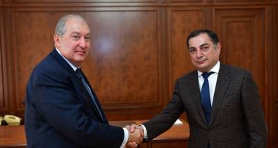 Президент Армении провел переговоры с представителем РПА