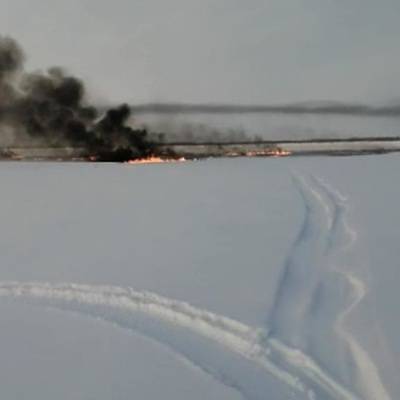 Возгорание на продуктопроводе "СибурТюменьГаза" в ХМАО ликвидировано