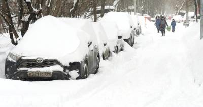 К концу дня в Москве может выпасть около 2 – 3 см снега