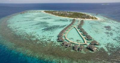 Рай с кроватью king-size. Арахамия "отрывается" на роскошном курорте на Мальдивах, – Смолий (фото)
