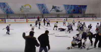 10-летние хоккеисты устроили массовую драку на турнире под Оренбургом