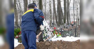 Пытались исправить «ошибку в работе»: в РФ у кладбища задержали патологоанатомов с выкопанным трупом
