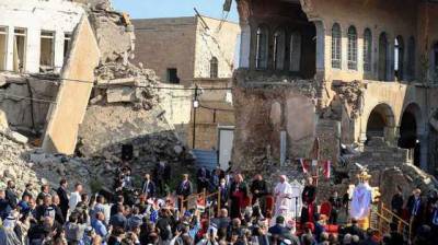 Папа Римский выступил в "столице ИГИЛа"