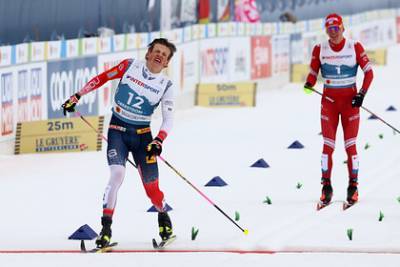 Норвежца дисквалифицировали за столкновение с Большуновым в марафоне на ЧМ
