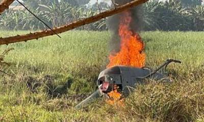 В Центральноафриканской республике разбился вертолет с российскими военными специалистами