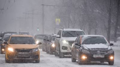 Синоптики ожидают около 2-3 сантиметров снега в Москве к вечеру 7 марта