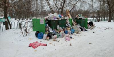 Ивановцы жалуются на переполненные мусорные контейнеры