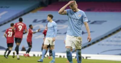 Зинченко не спас: "Манчестер Сити" прервал рекордную победную серию, проиграв в дерби (видео)
