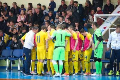 Сборная Украины по футзалу разгромно проиграла Хорватии в отборе на Евро-2022