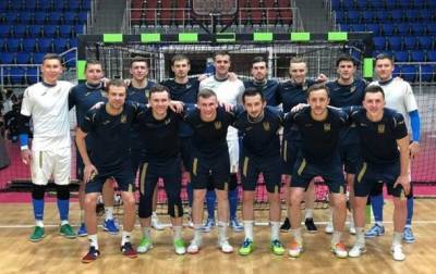 Сборная Украины по футзалу уступила Хорватии в отборе на Евро-2022