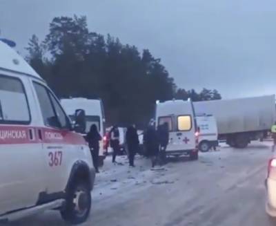 В Самарской области в ДТП с грузовиком погибли семь человек