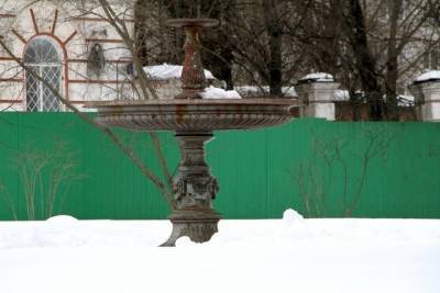 В Рыбинске реставрируют дореволюционный фонтан