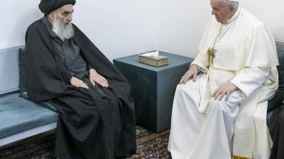 МИД Ирана дал оценку встрече Папы Римского с лидером шиитов Ирака - eadaily.com - Ирак - Иран - Рим - Багдад - Мосул