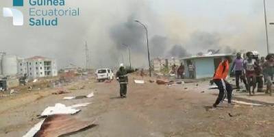 В Экваториальной Гвинее произошла серия мощных взрывов: 17 человек погибли, более 400 ранены — видео