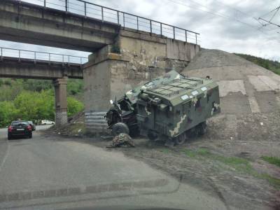 В НМ ДНР рассказали подробности ДТП с участием украинских боевиков