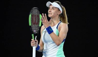 Украинская теннисистка Цуренко зачехлила ракетку в первом круге турнира в Дубае