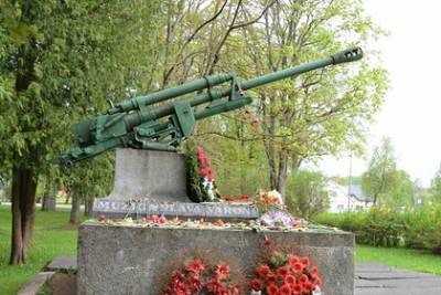 Полиция Латвии выследила похитителя пушки с советского мемориала