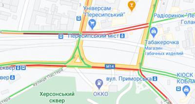 Пробки в Одессе: где затруднено движение транспорта 9 марта? (карта)