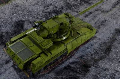 Из советского в «перспективный украинский»: Появилось 3D-изображение танка «Молот»