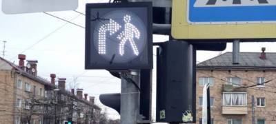 Регулировщик заменит погасшие светофоры в центре Петрозаводска