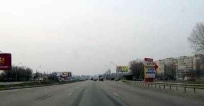 До конца апреля на кольцевой дороге Киева ограничили движение транспорта