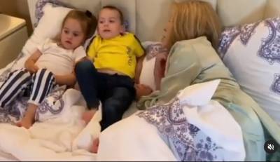 Любовь Успенская заинтриговала пользователей видео с маленькими детьми: Лучшее завершение дня